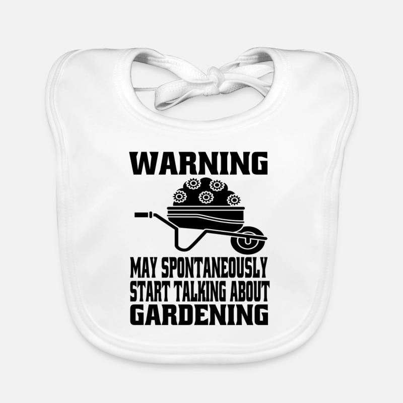 Garten Hobbygärtner Geschenk Obstgarten Gärtner Baby Bio-Lätzchen