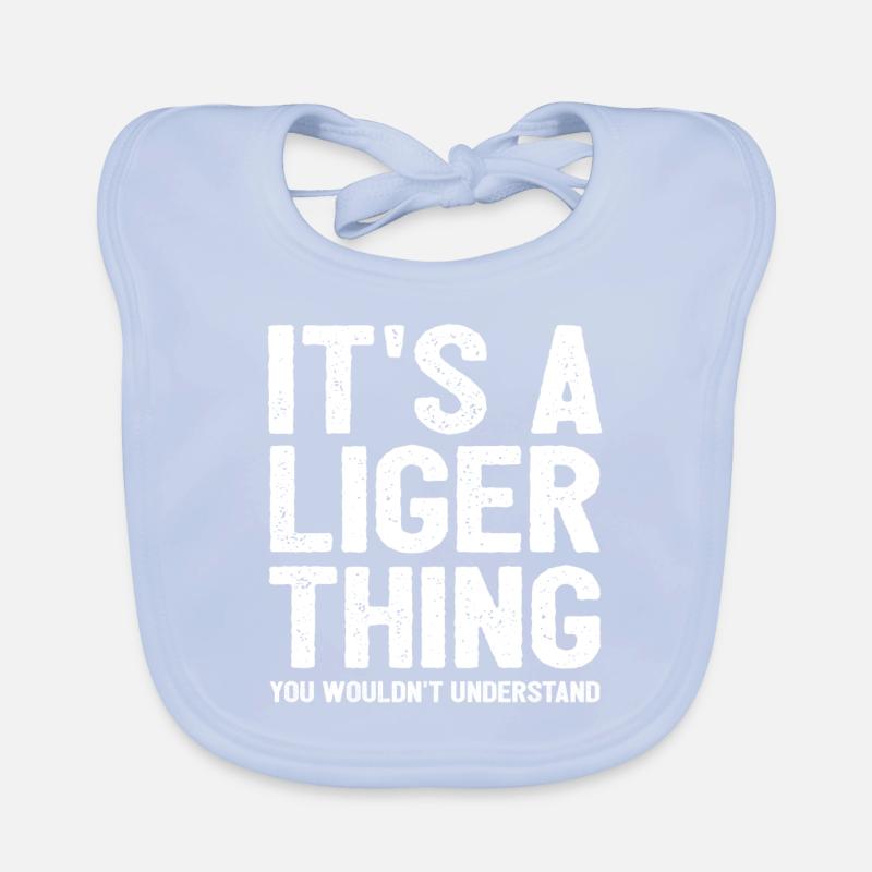 Cadeau amusant Liger Bavoir bio Bébé