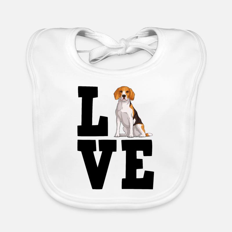 Beagle Organic Baby Bibs