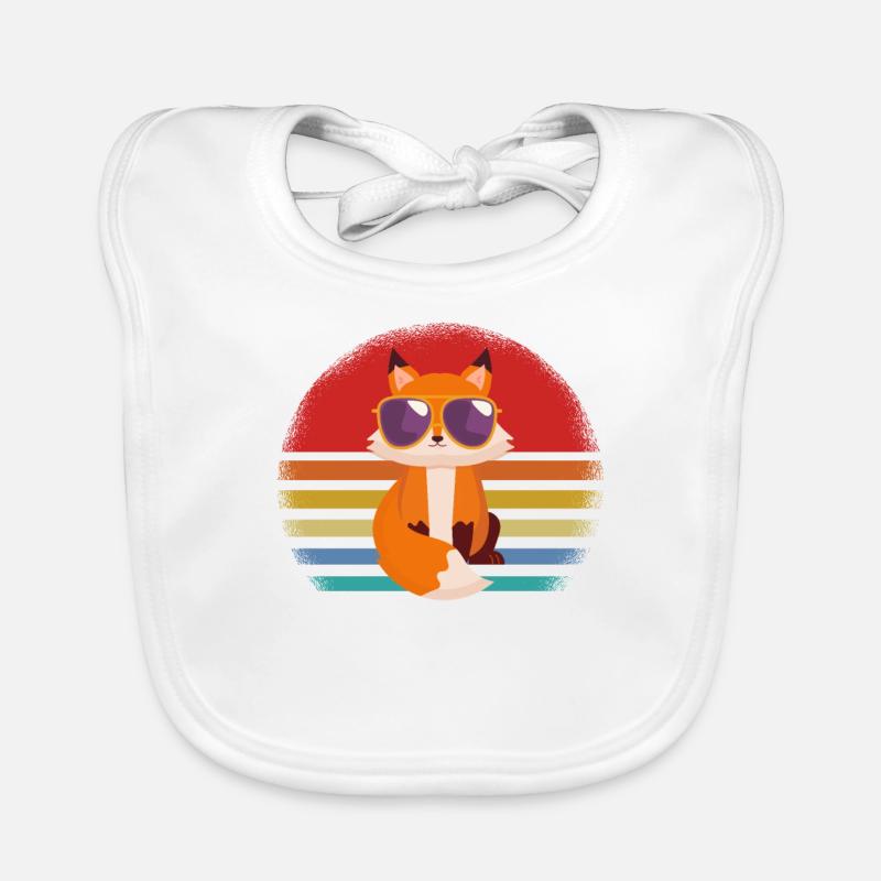 Fuchs Sonnenbrille Baby Bio-Lätzchen