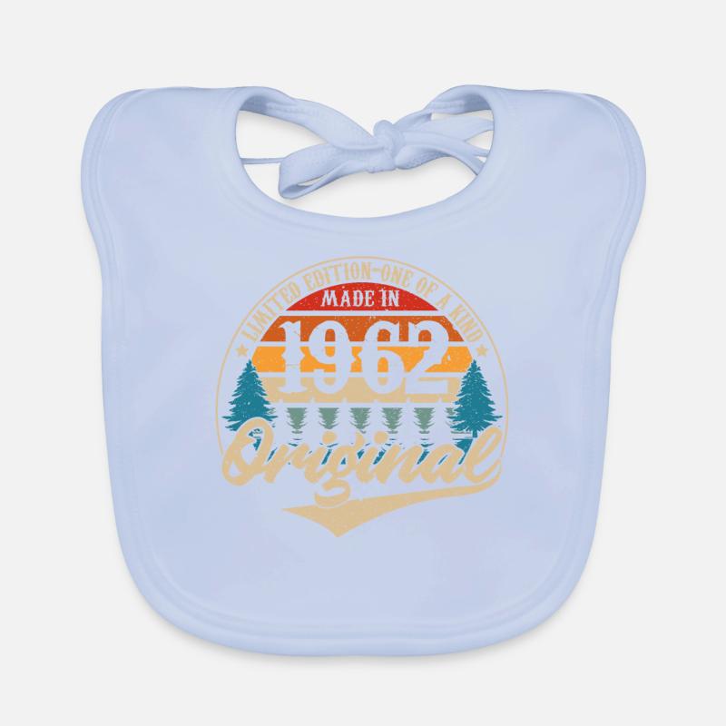 Made in 1962 Original Organic Baby Bibs