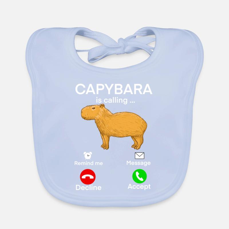 Capybara Organic Baby Bibs