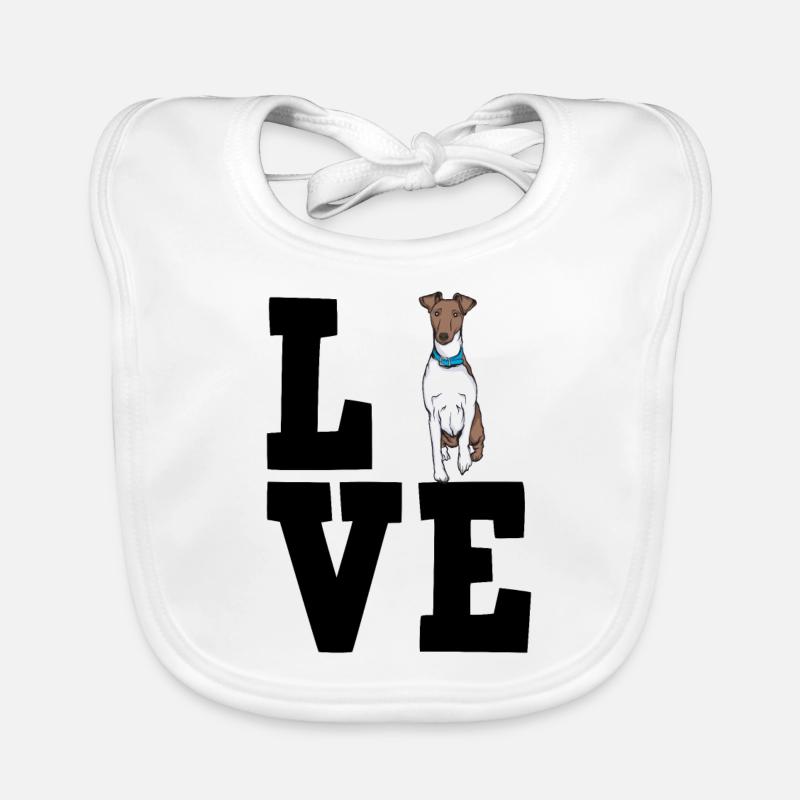 Fox-terrier Bavoir bio Bébé
