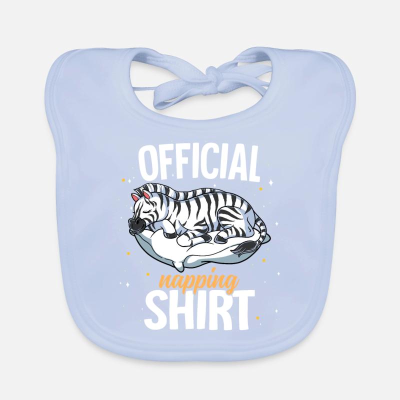 Sleeping Zebra Official Napping Organic Baby Bibs