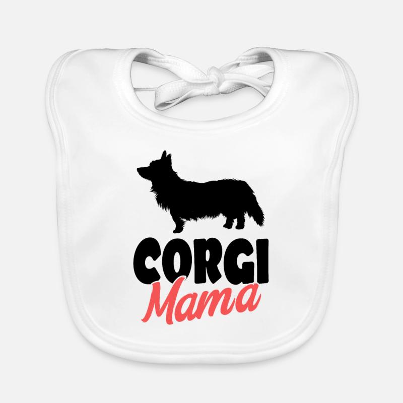 Corgi Bavoir bio Bébé