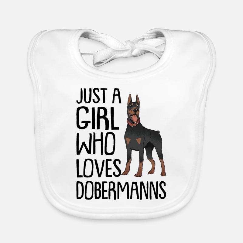 Doberman Bavoir bio Bébé