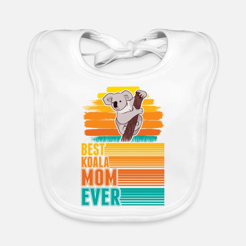 Best Koala Mom Ever Koalabär Mama Baby Bio-Lätzchen