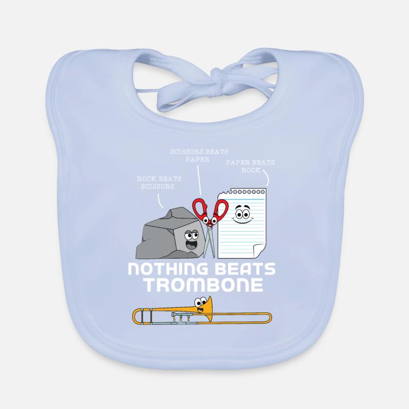 Trombone Bavoir bio Bébé