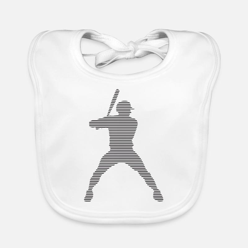 Baseball Hagesmække af økologisk bomuld