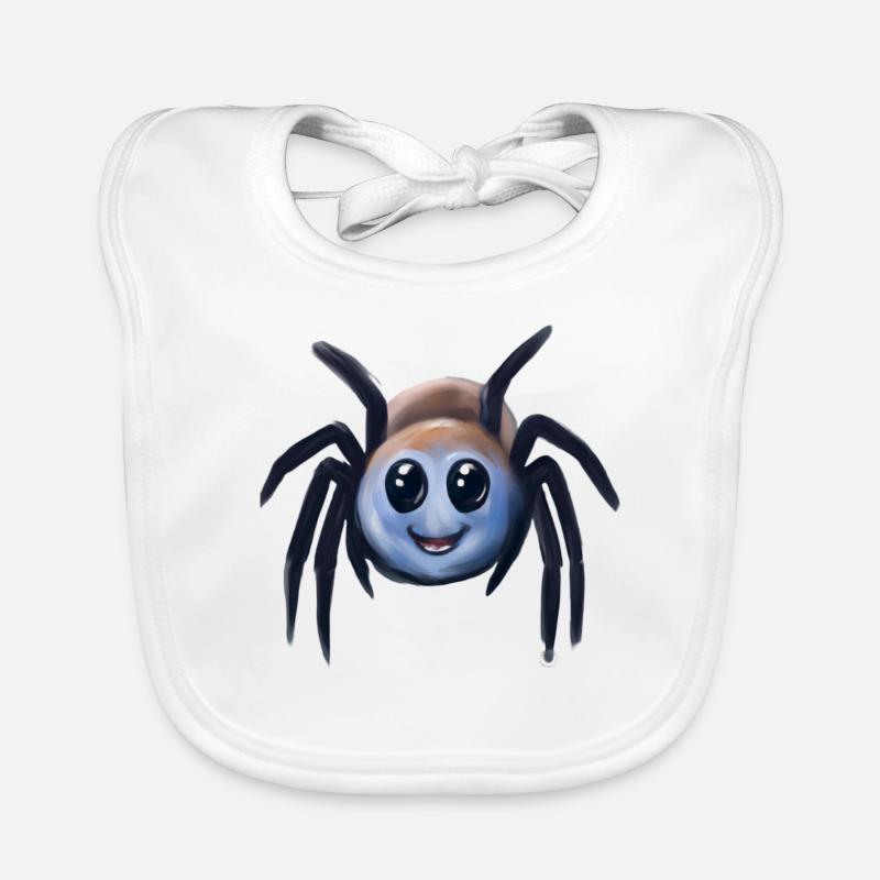 mignonne petite araignée Bavoir bio Bébé