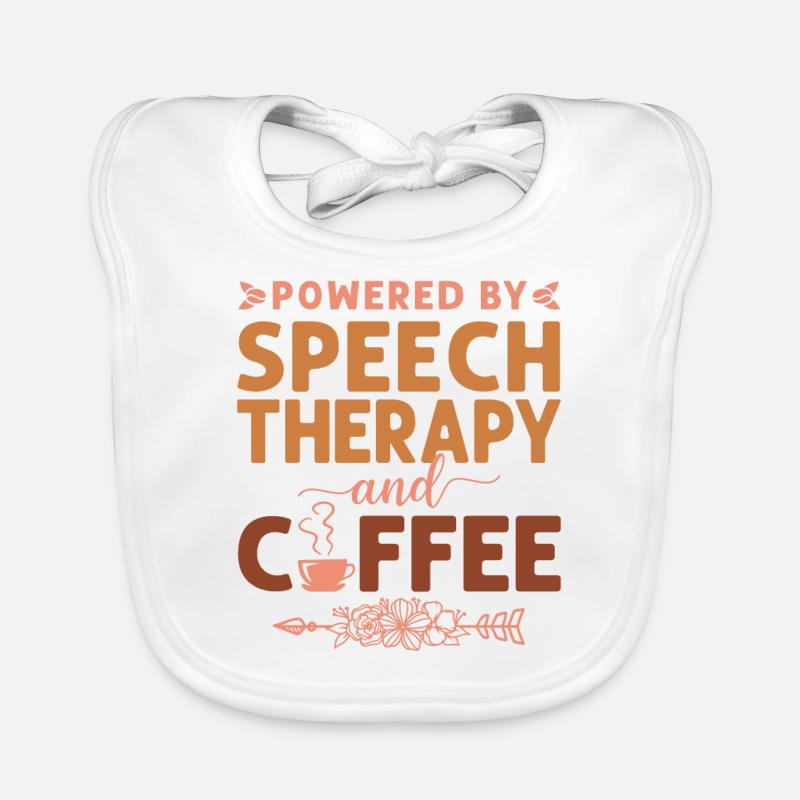 Speech Therapist Therapy Assistant Baby Bio-Lätzchen