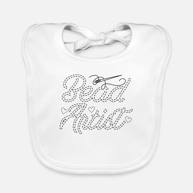 Bead Artist Beading Beadwork Jewelry Making Beader Baby Bio-Lätzchen