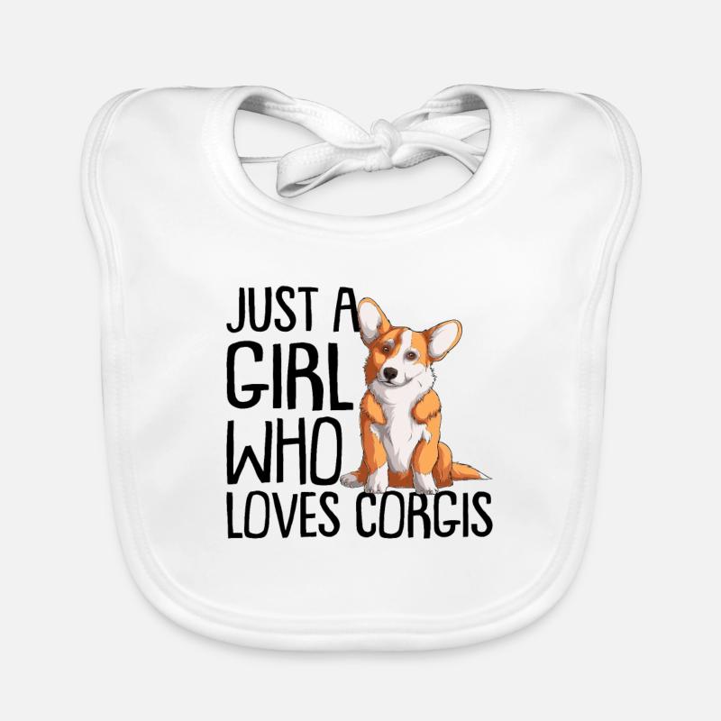 Corgi Organic Baby Bibs