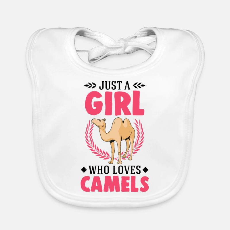 Kamel Mädchen Dromedar Ägypten Großkamel Baby Bio-Lätzchen