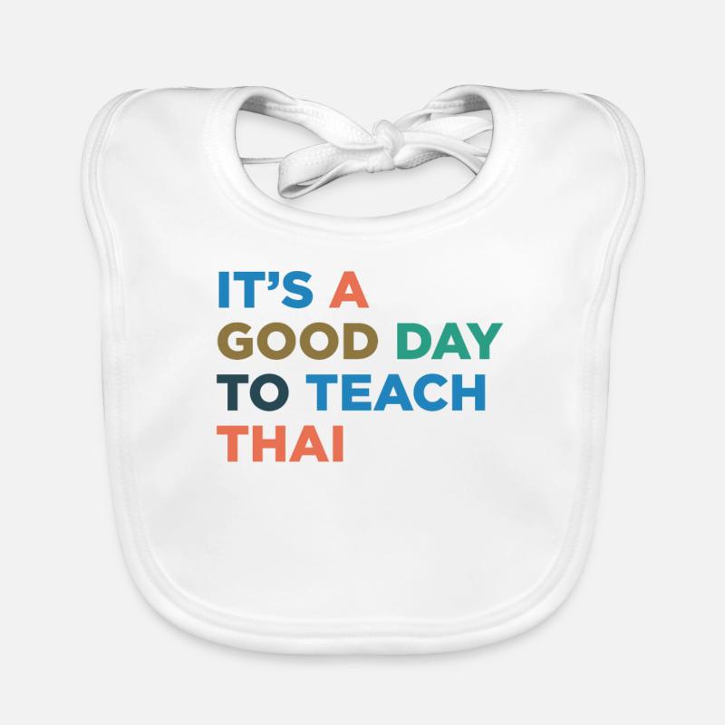 Teaching Thai teachers Organic Baby Bibs