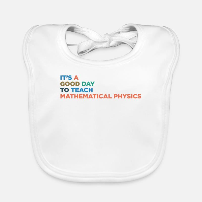 Teaching Mathematical Physics Organic Baby Bibs