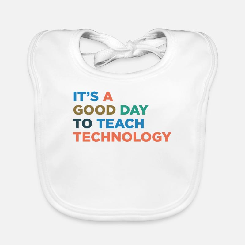 Teaching Technology Teachers Organic Baby Bibs