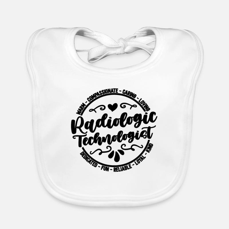 Radiologic Technologist Rad Tech X-ray Technician Baby Bio-Lätzchen