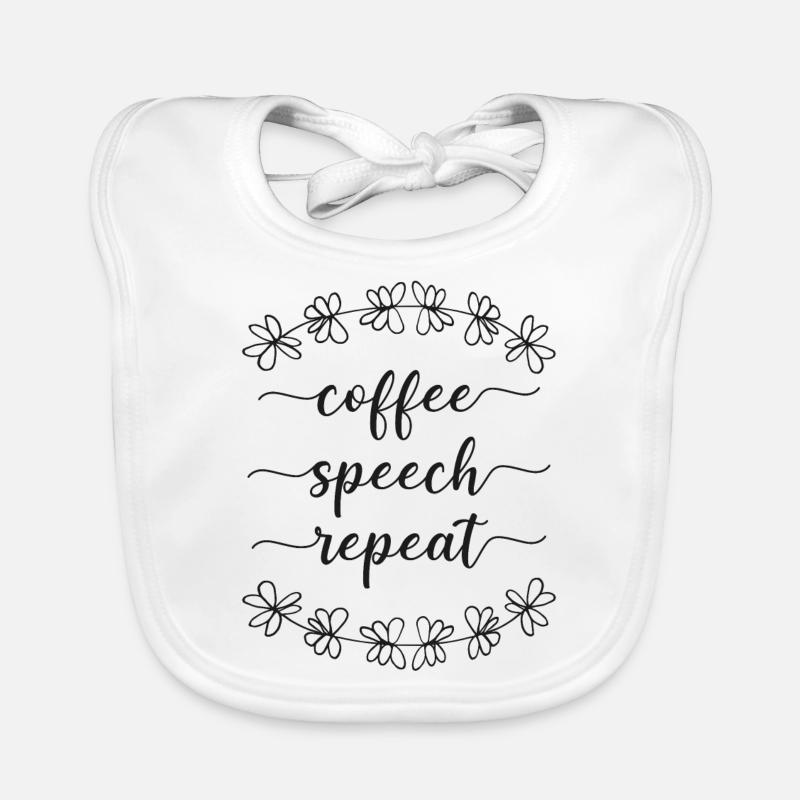 Speech Therapist Therapy Assistant Baby Bio-Lätzchen