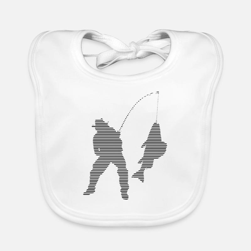 Angling Organic Baby Bibs