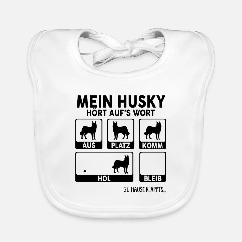 Husky Baby Bio-Lätzchen