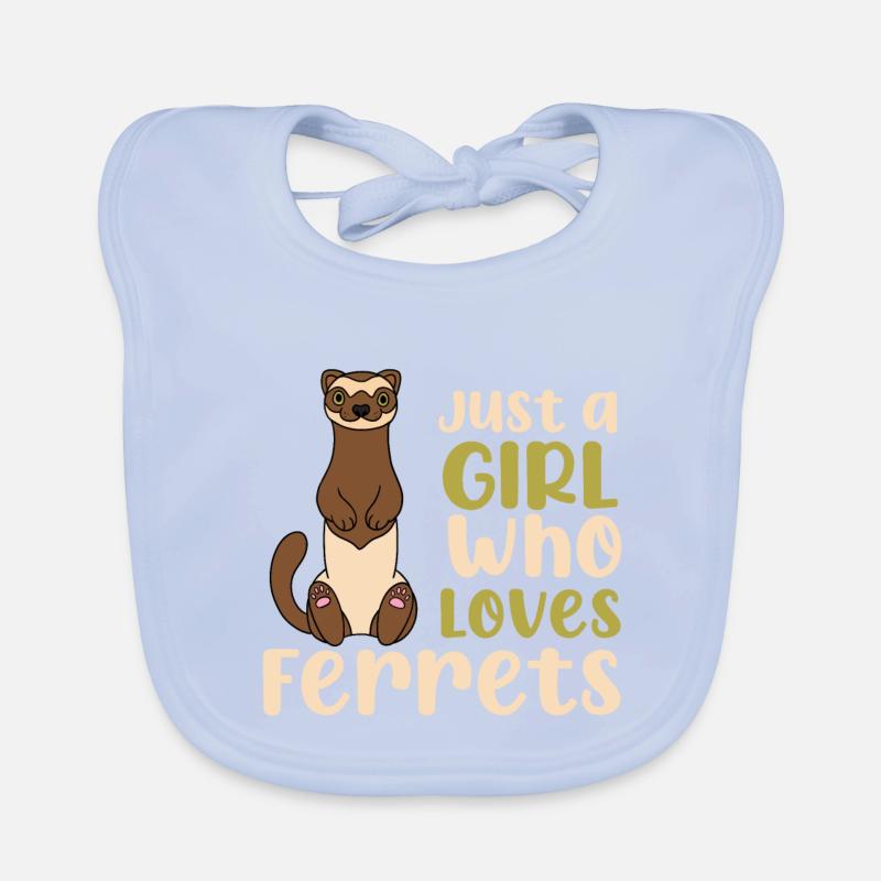 Furet Bavoir bio Bébé