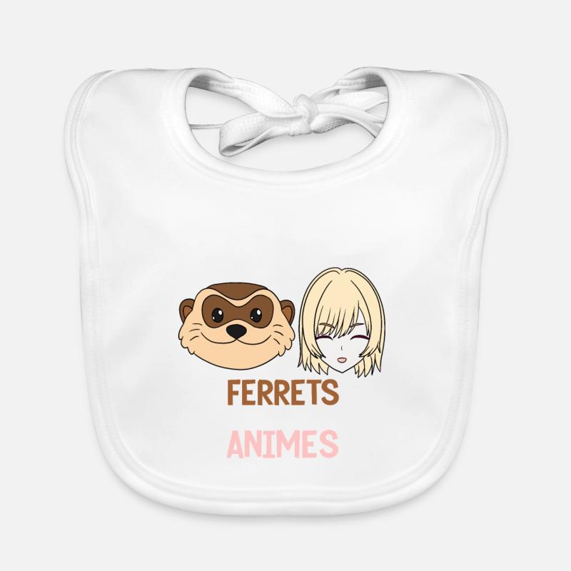 Frettchen Baby Bio-Lätzchen
