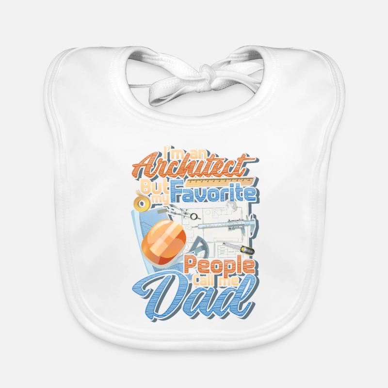 Ich Bin Ein Architekt Baby Bio-Lätzchen