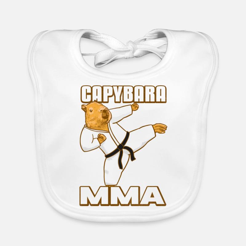 Capybara MMA Baby Bio-Lätzchen
