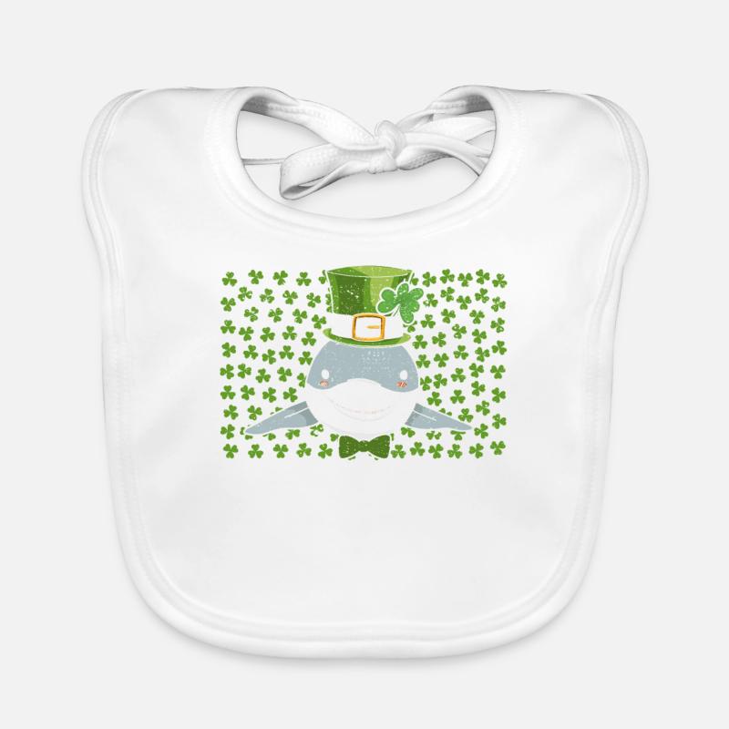 Poisson lutin requin trèfle Saint-Patrick Bavoir bio Bébé