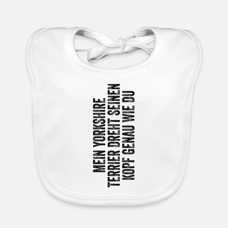 Yorkshire Terrier Baby Bio-Lätzchen