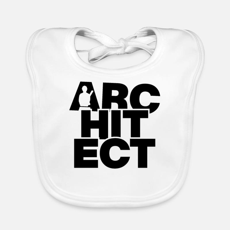 Architectural profession - Architect Organic Baby Bibs