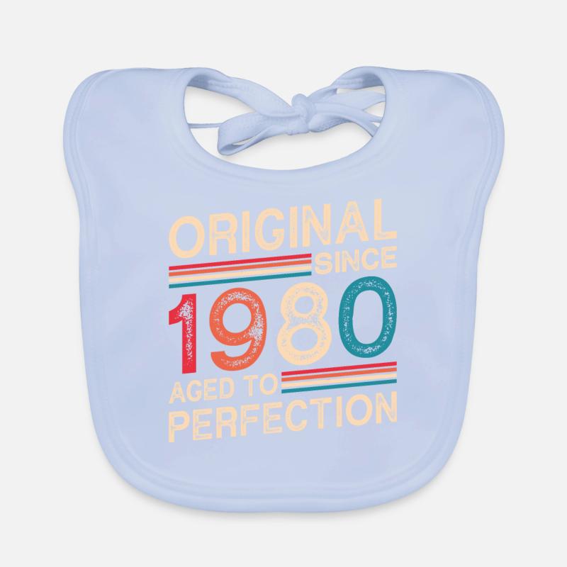 Original seit 1980 perfekt gereift Baby Bio-Lätzchen