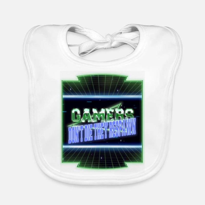Cadeau d’humour a même laissé mes dés de jeu Bavoir bio Bébé