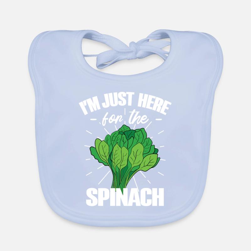 Spinach Organic Baby Bibs