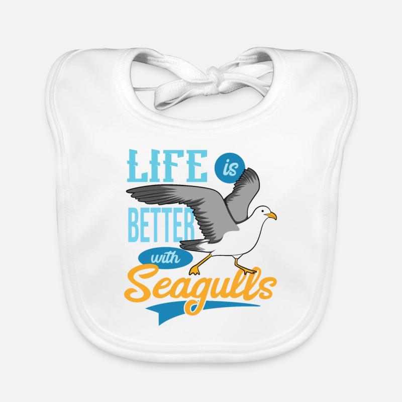 Seagull Organic Baby Bibs