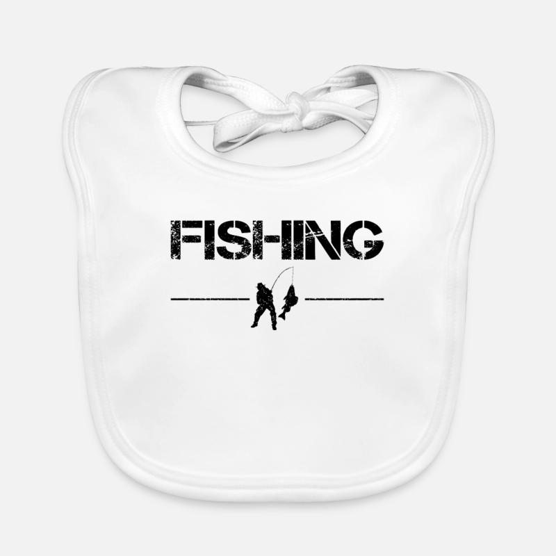 Angling Organic Baby Bibs