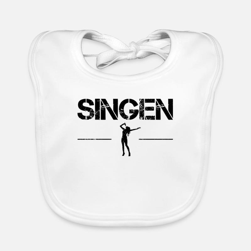 singen Baby Bio-Lätzchen