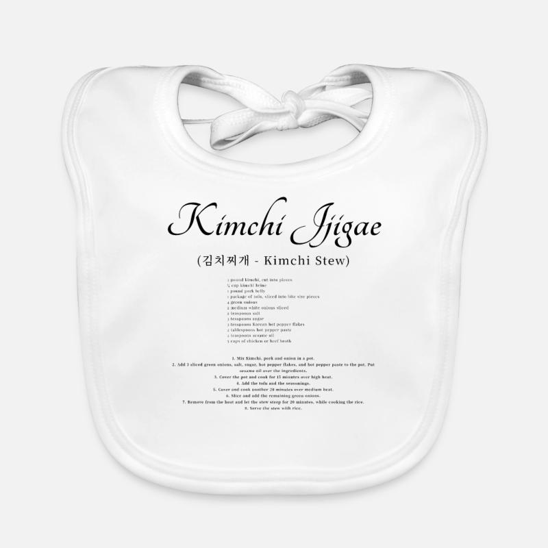 Kimchi Jjigae Recette Bavoir bio Bébé