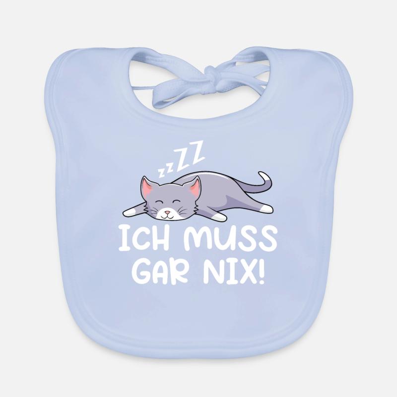 Ich Muss Gar Nix Baby Bio-Lätzchen