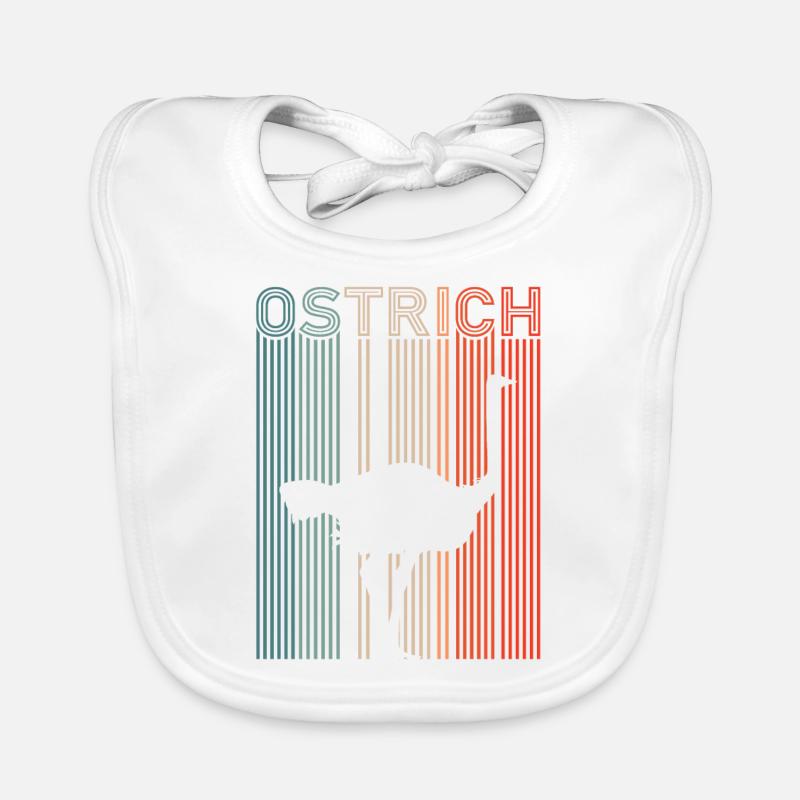Strauß Baby Bio-Lätzchen
