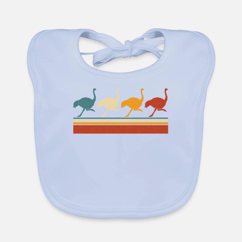 Strauß Baby Bio-Lätzchen