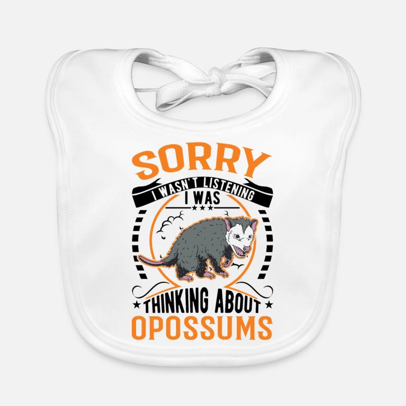 Opossum Geschenk Possum Beutelratte Baby Bio-Lätzchen