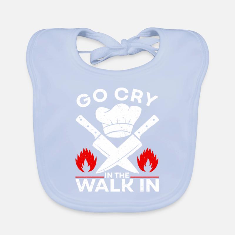 Funny gift chef Organic Baby Bibs