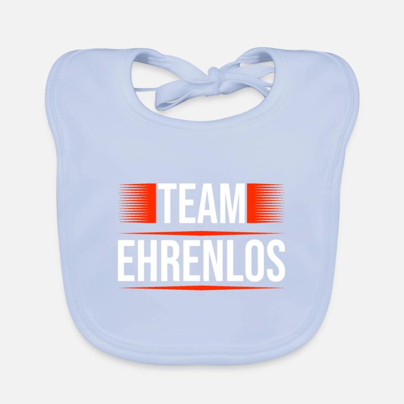 Team Ehrenlos Baby Bio-Lätzchen