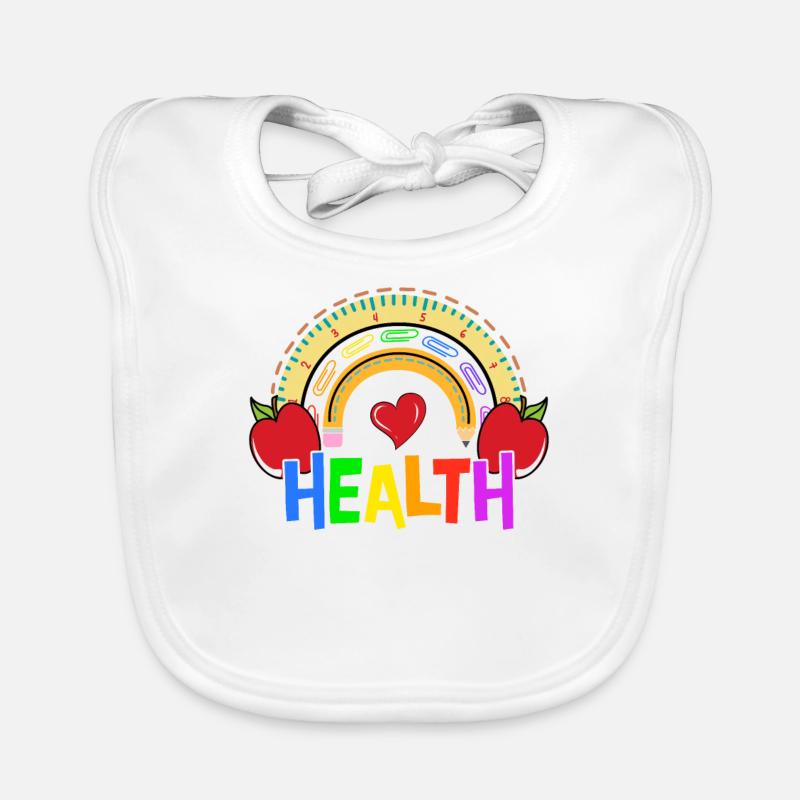 Admin Squad School Assistant Principal Health Aide Baby Bio-Lätzchen