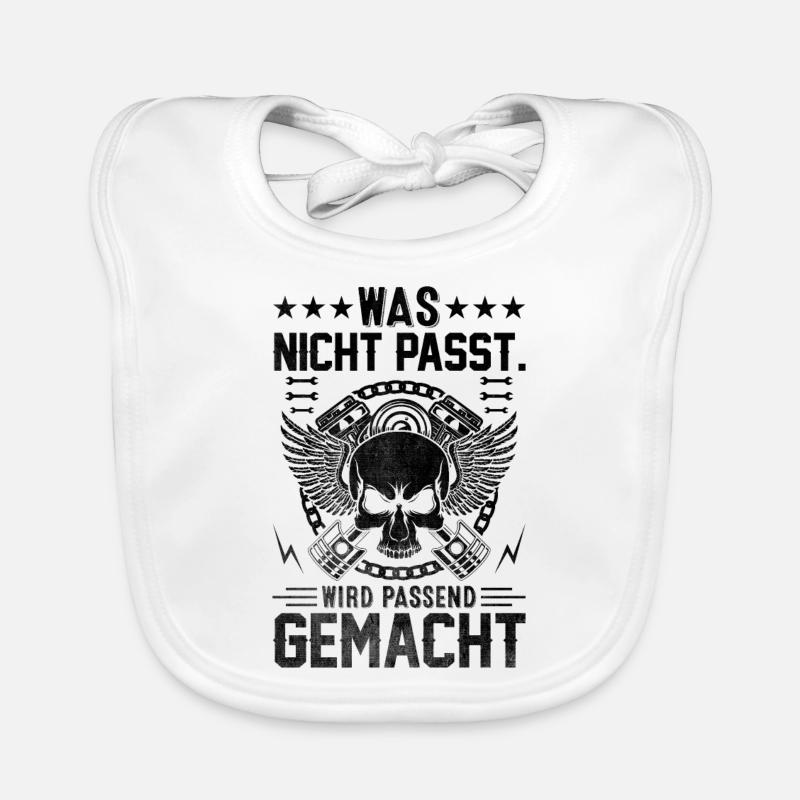 Was Nicht Passt Wird Passend Gemacht Baby Bio-Lätzchen