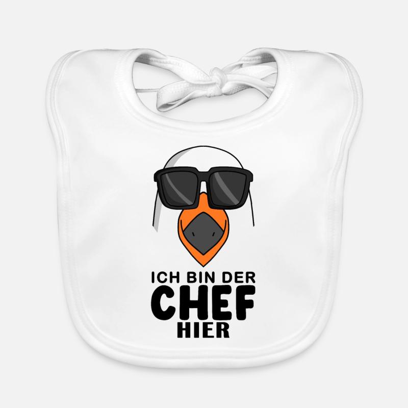 Cool Möwe Chef Baby Bio-Lätzchen