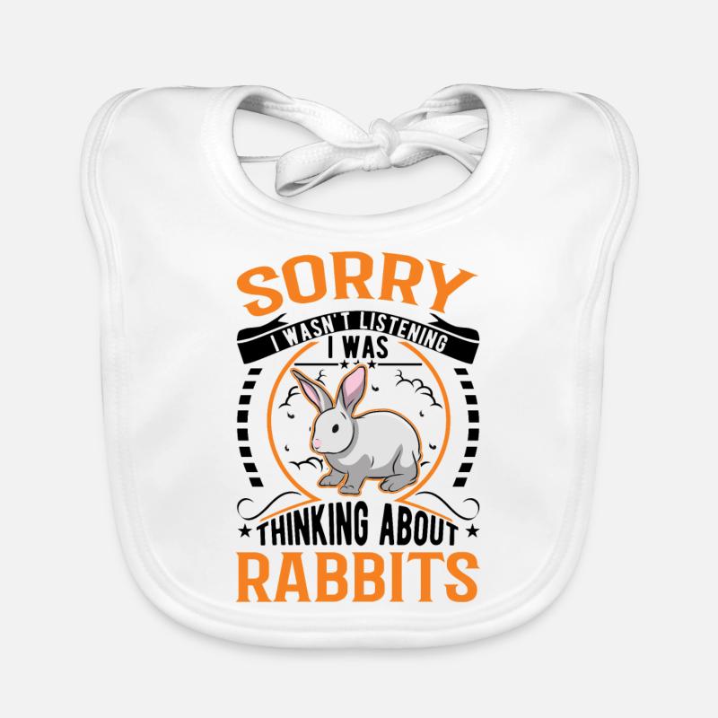 Lapin lapin lapin lapin Bavoir bio Bébé