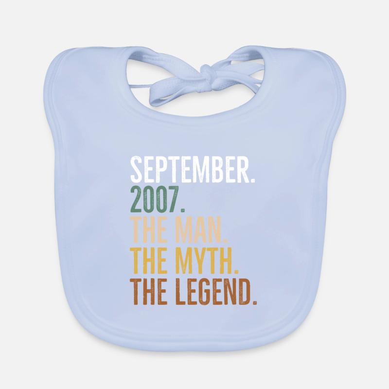 September 2007 Der Mann Der Mythos Die Legende Baby Bio-Lätzchen